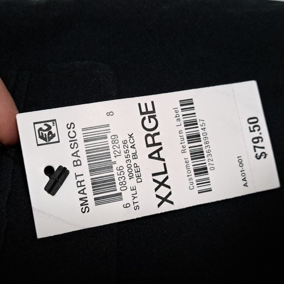 INC International Concepts Women's Menswear Blazer Black XXL - Picture 6 of 11